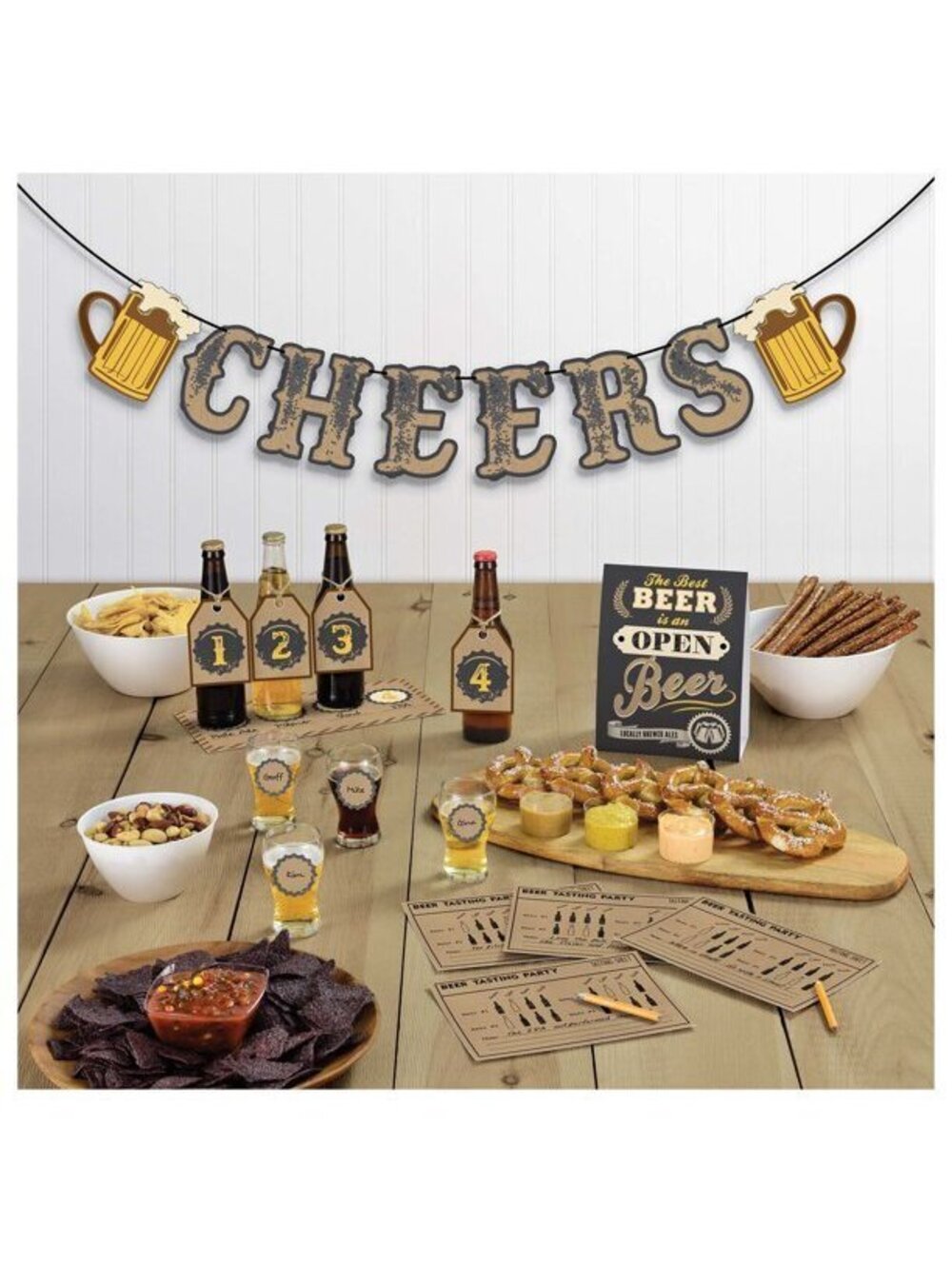 "CHEERS" Beer Tasting Kit